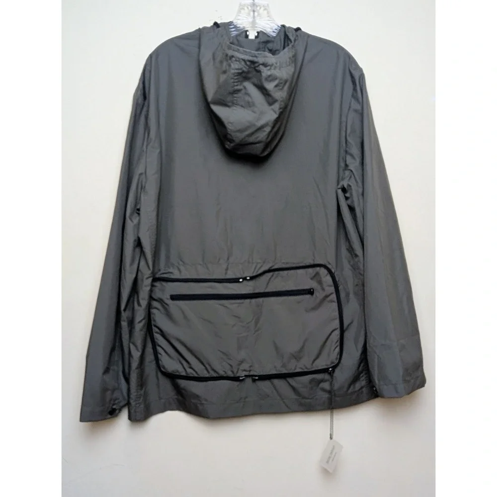 Vintage Banana‎ Republic Jacket Minimalist Zip Tech Windbreaker Pouch 2000 NWT M